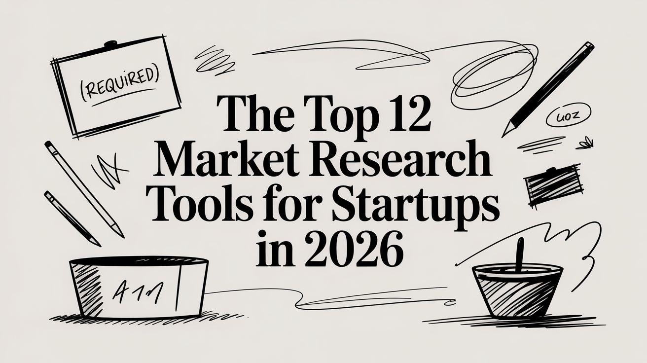 The Top 12 Market Research Tools for Startups in 2026
